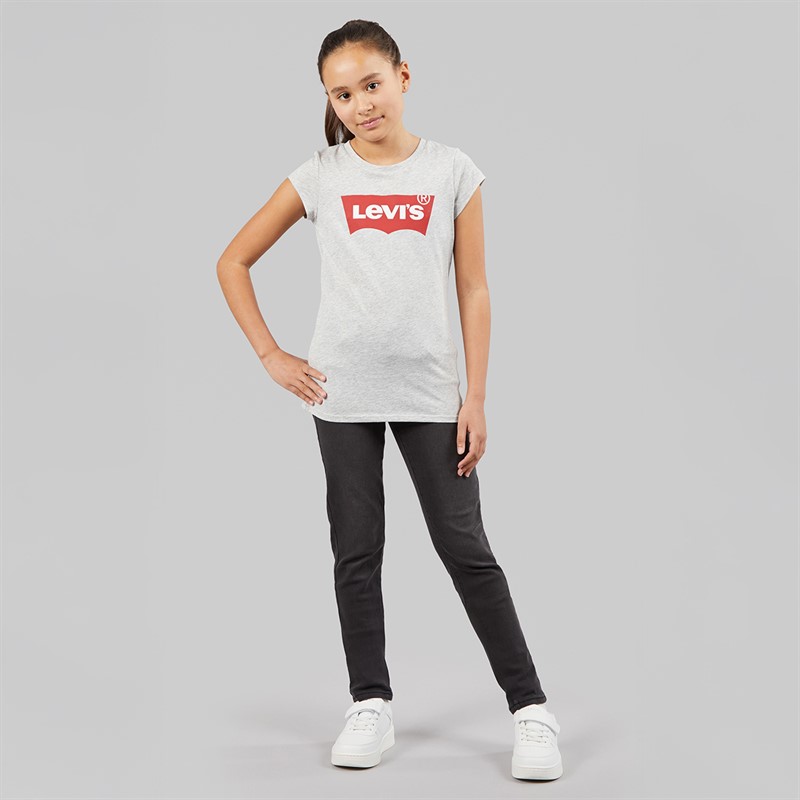 Levi's Girls Batwing T-Shirt Light Gray Heather