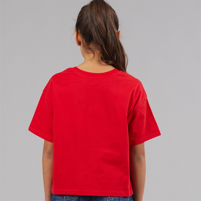Levi's Girls Meet And Greet T-Shirt Super Red