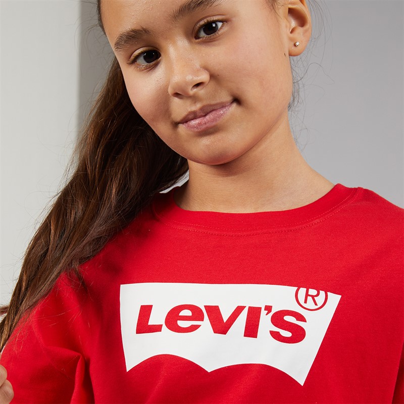 Levi's Girls Meet And Greet T-Shirt Super Red