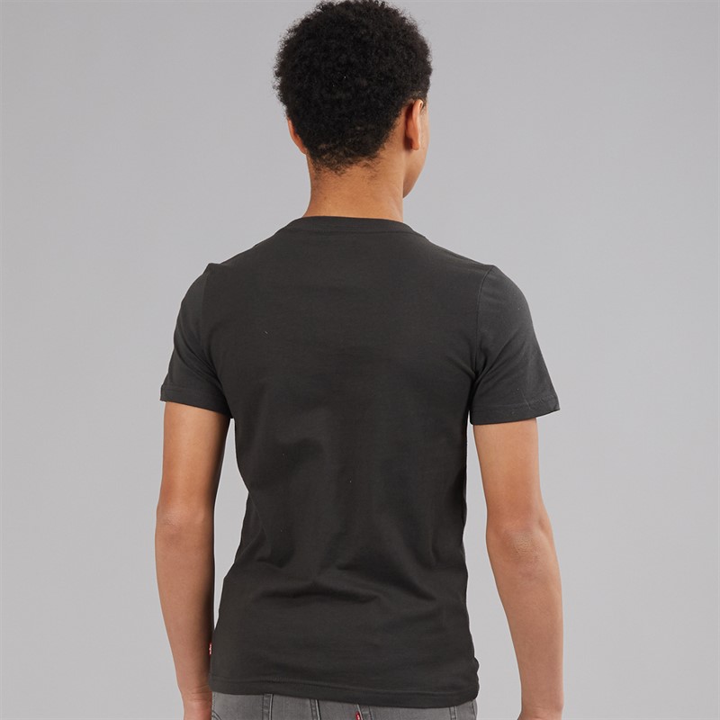Levi's Boys Howdy T-Shirt Pirate Black