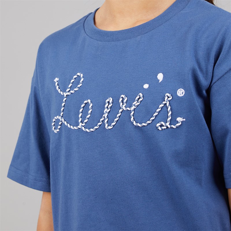 Levi's Girls Meet And Greet T-Shirt True Navy