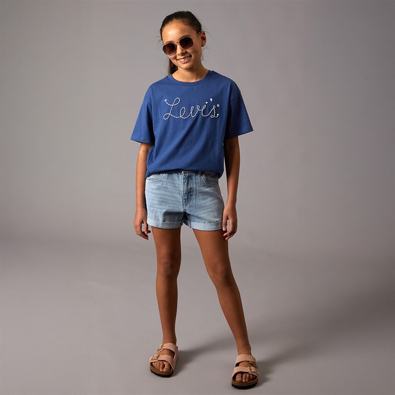 Levi's Girls Meet And Greet T-Shirt True Navy