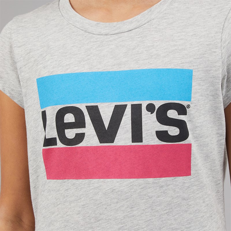 Levi's Girls T-Shirt Gray Heather
