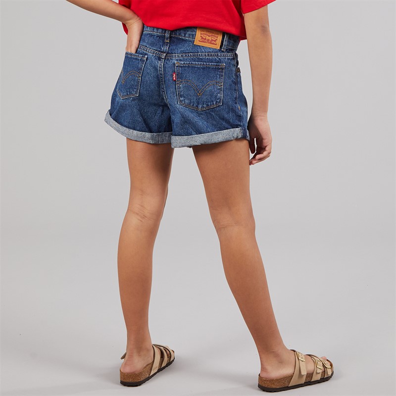 Levi's Girls Mini Mom Shorts Pinky Promise Pinkypromise