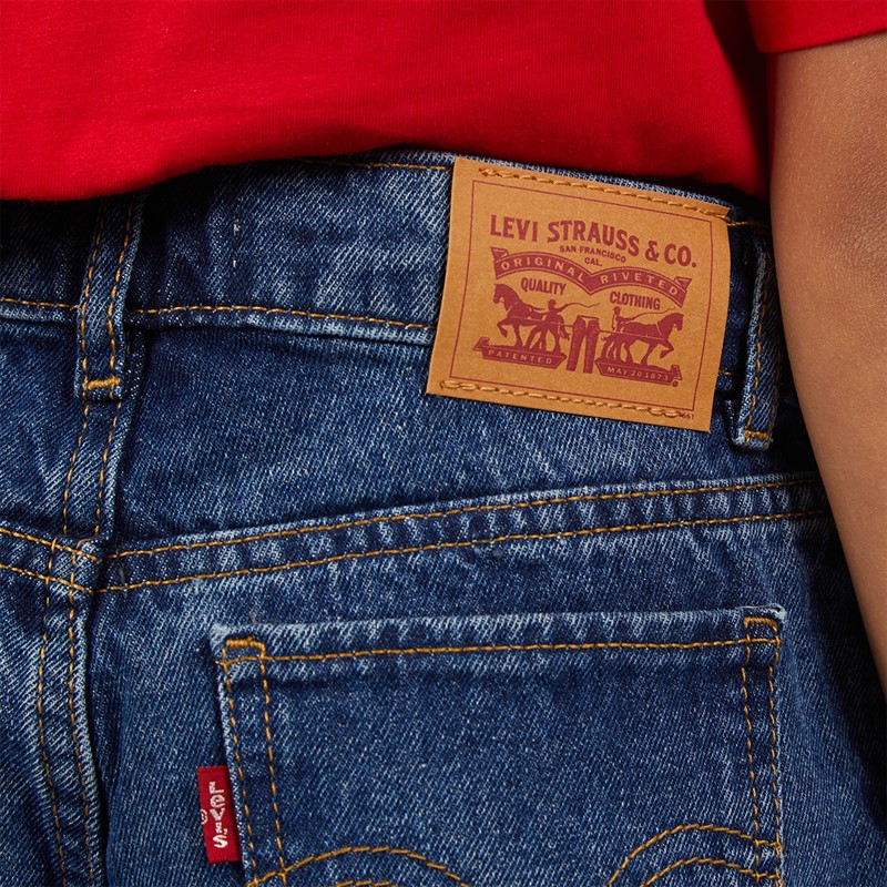 Levi's Girls Mini Mom Shorts Pinky Promise Pinkypromise