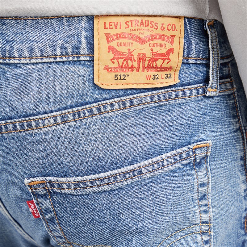 Levi's Mens 512 Slim Taper Jeans Amped Up