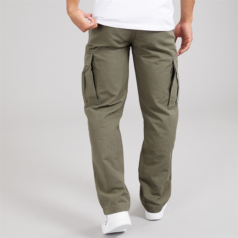 Levi's Mens XX Straight Cargos Smokey Olive