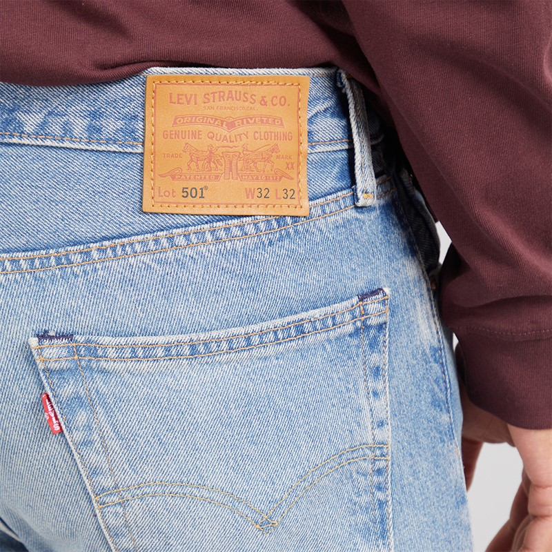 Levi's Mens 501 Levis Original Jeans Delanore