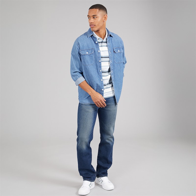 Levi's Mens 501 Levis Original Jeans Rockwell Morning