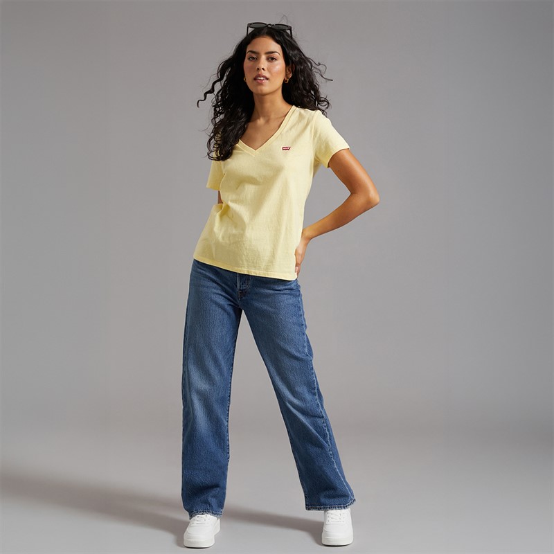 Levi's Womens Ribcage Straight Leg Jeans Valley View