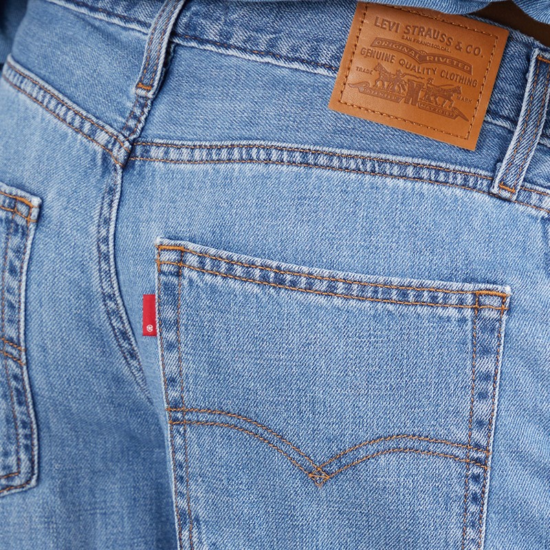 Levi's Womens Baggy Dad Jeans Heavy Check