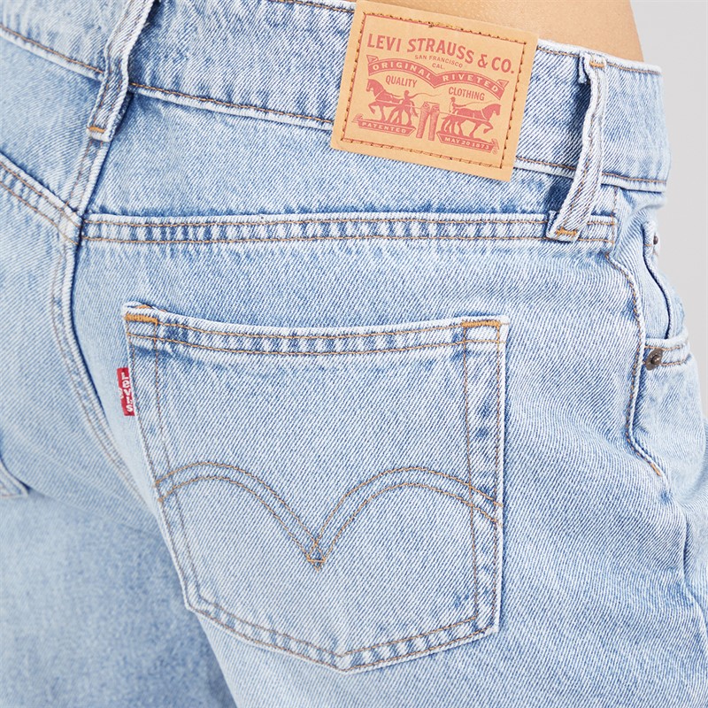 Levi's Womens Lowrise Straight Leg Jeans Table Talk W Dx