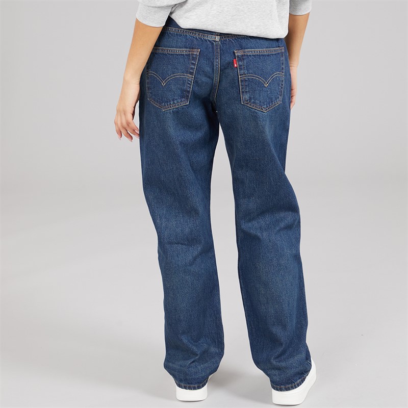 Levi's Womens 501 90's Straight Leg Jeans Educate In Arts Selvedge
