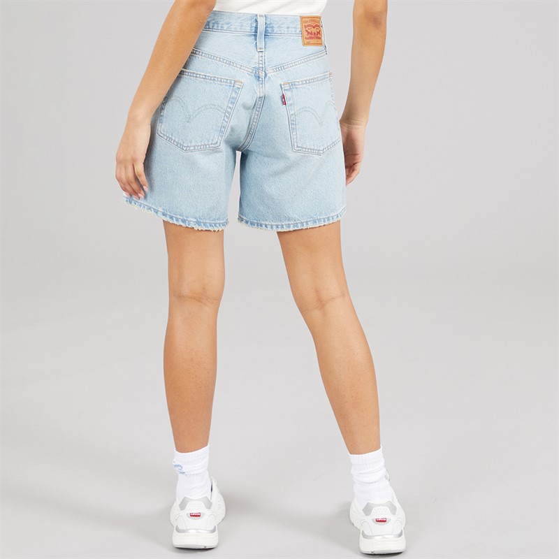 Levi's Womens 501 Mid Thigh Shorts Take Off