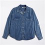 Levi's Womens Plus Size Doreen Utility Shirt In Patches 2