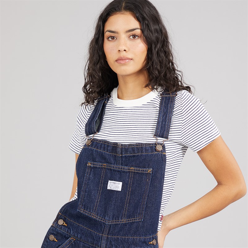 Levi's Womens Baggy Overall Dungarees Shaded View