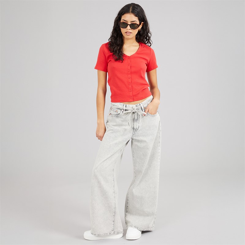 Levi's Womens Straight Leg Jeans Corporate Haze