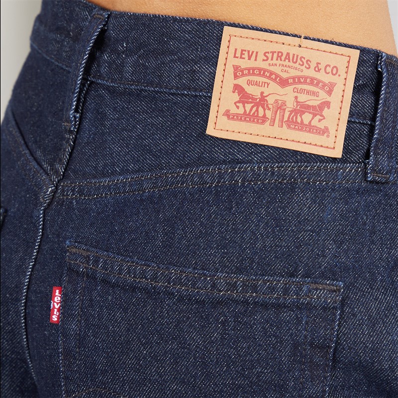 Levi's Womens LSE'94 Baggy Wide Leg Jeans Lseoutlet Rinse