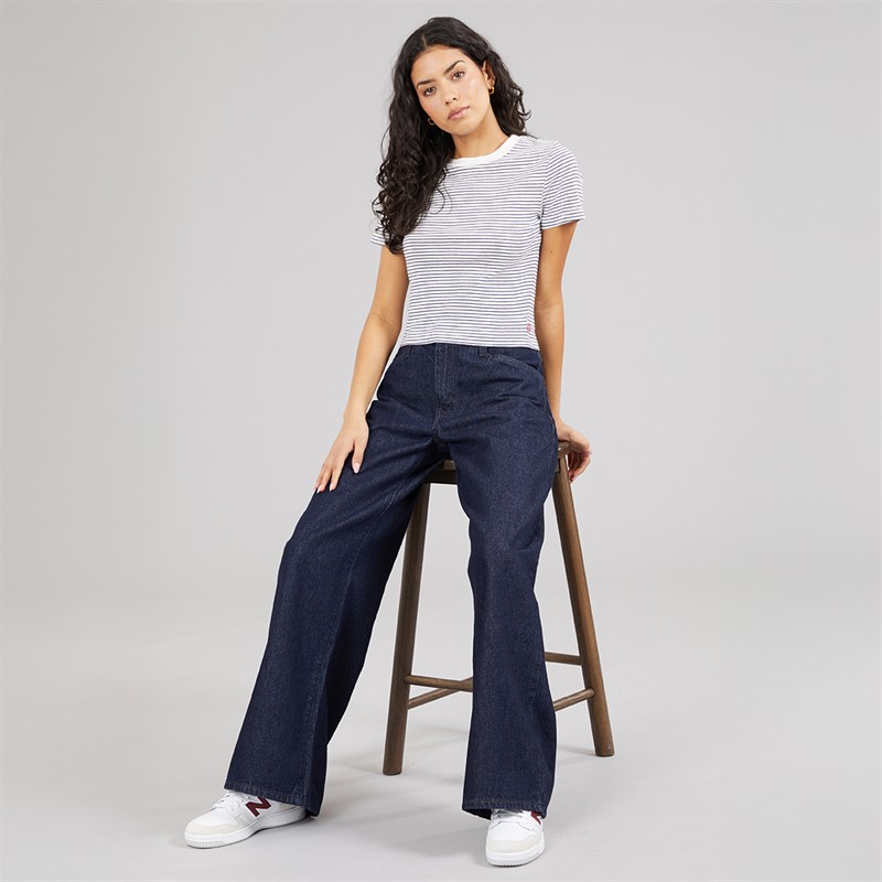 Levi's Womens LSE'94 Baggy Wide Leg Jeans Lseoutlet Rinse