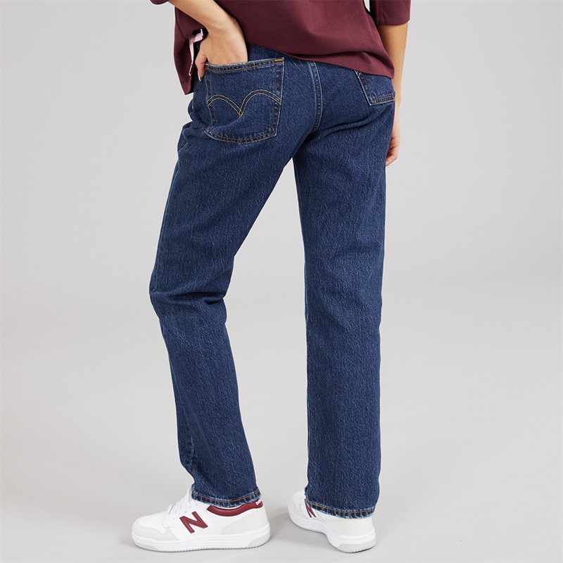 Levi's Womens 501 Straight Leg Jeans Salsa T3 Authentic No Dx