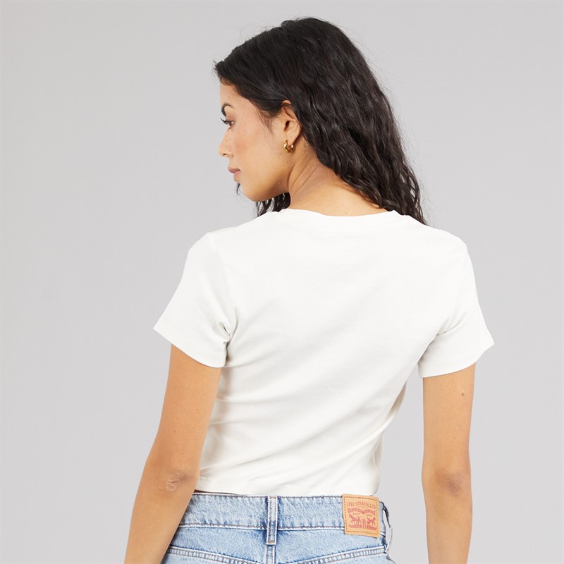 Levi's Womens Essential Sporty T-Shirt Levis Archival Egret