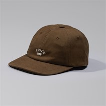 Levi's Womens Lazy Girl Logo Cap Downtown Brown