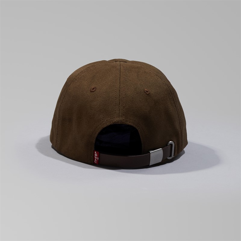 Levi's Womens Lazy Girl Logo Cap Downtown Brown