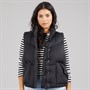 Levi's Womens Western Bubble Gilet Anthracite Night