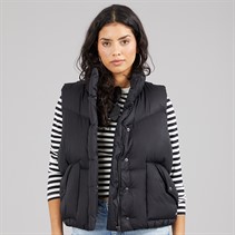 Levi's Womens Western Bubble Gilet Anthracite Night