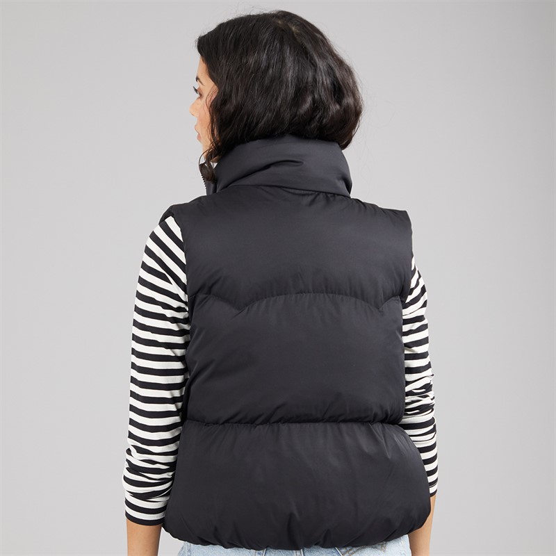 Levi's Womens Western Bubble Gilet Anthracite Night