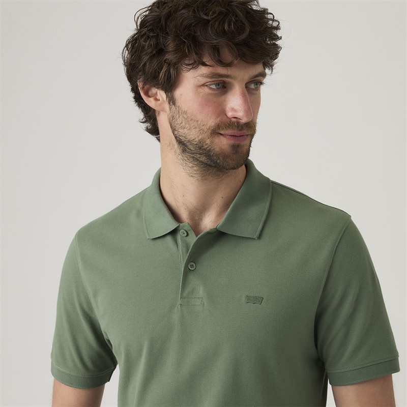 Levi's koszulka polo koszulka Slim Housemark dla niego kolor Laurel Wreath