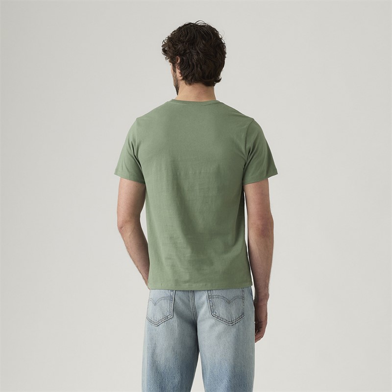 Levi's T-shirt Original HM dla niego kolor Laurel Wreath