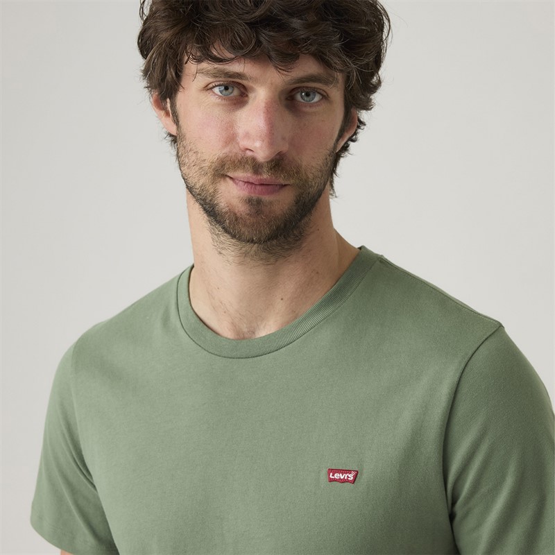 Levi's T-shirt Original HM dla niego kolor Laurel Wreath