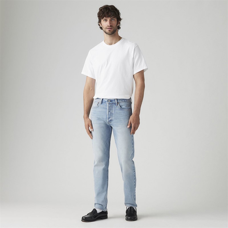 Levi's 501 Slim Taper jeans dla niego kolor Me Transfer