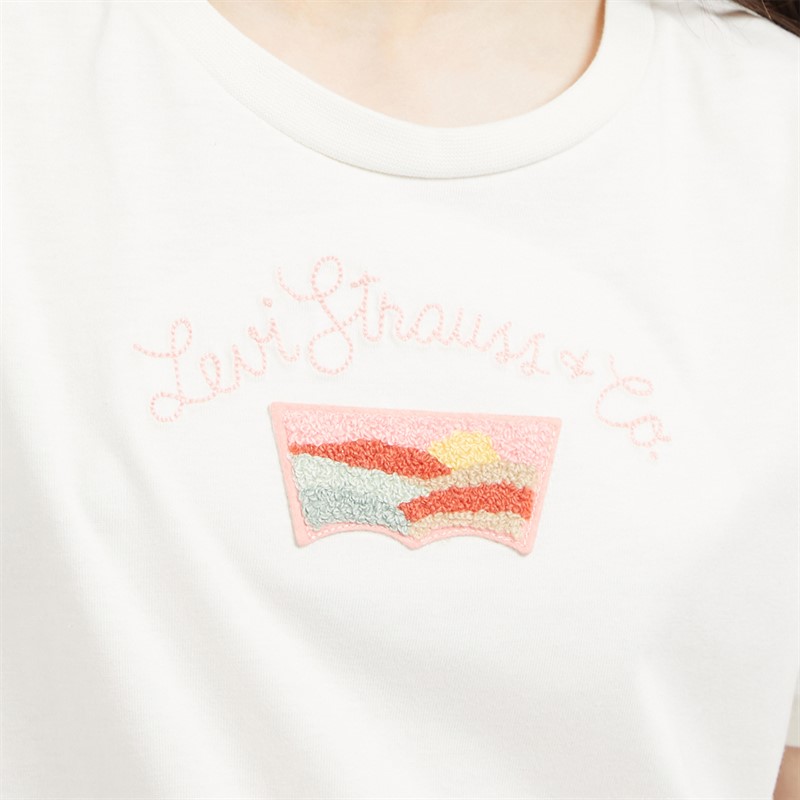 Levi's Girls Desert T-Shirt Gardenia