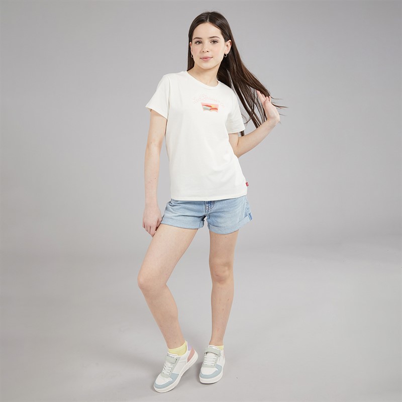Levi's Girls Desert T-Shirt Gardenia