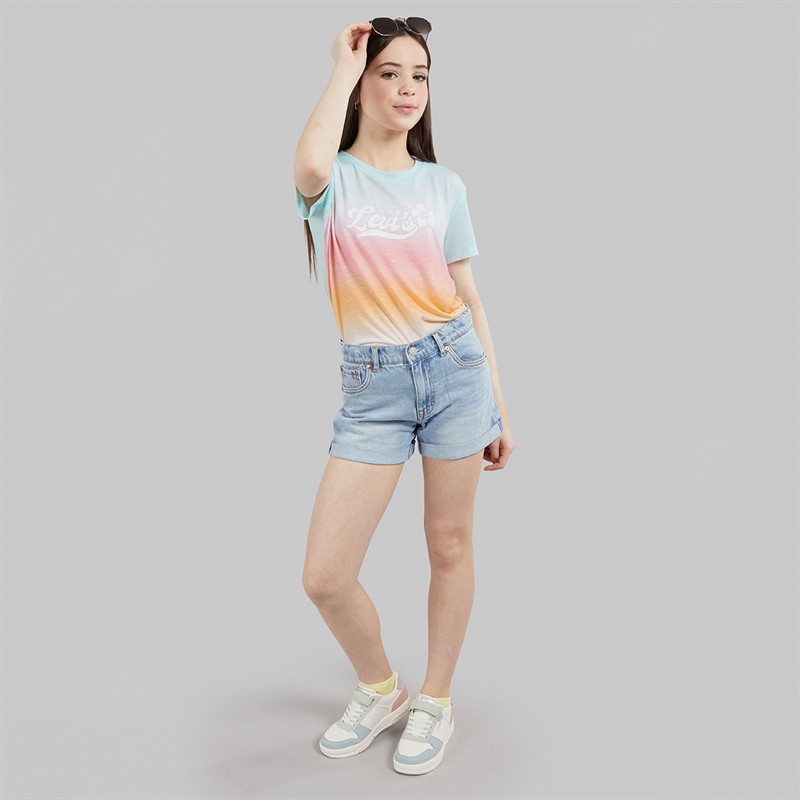 Levi's Girls Dye T-Shirt Bright White