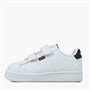 Levi's Infant Boys Bell JR Mini Trainers White/Navy 0122