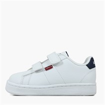 Levi's Infant Boys Bell JR Mini Trainers White/Navy 0122