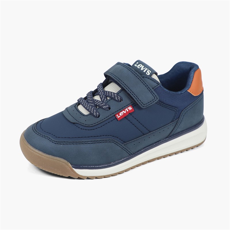 Levi's Boys Clyde NBX Trainers Navy Smoke 0876