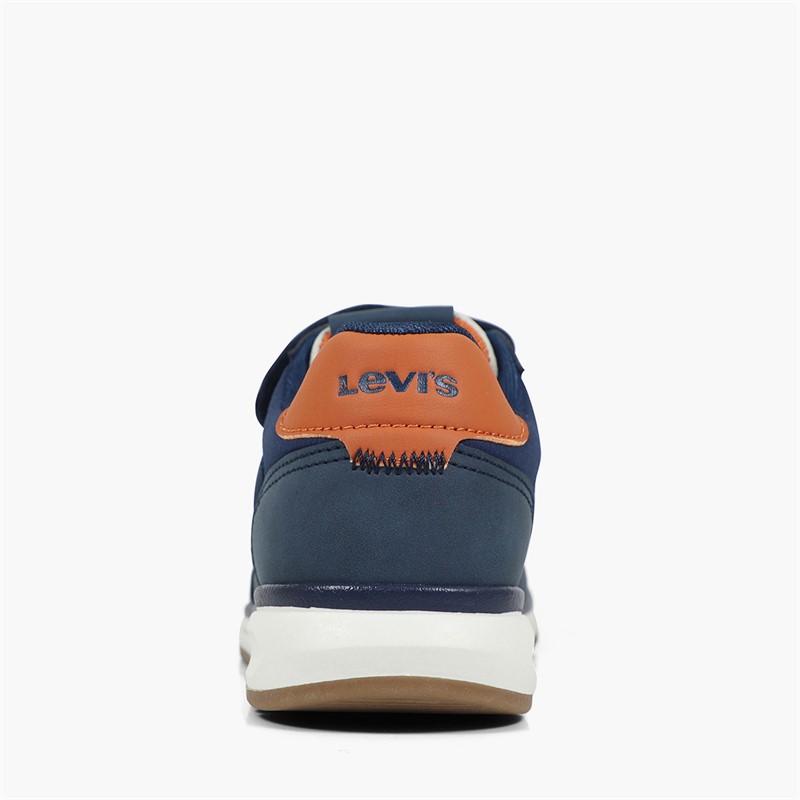 Levi's Boys Clyde NBX Trainers Navy Smoke 0876