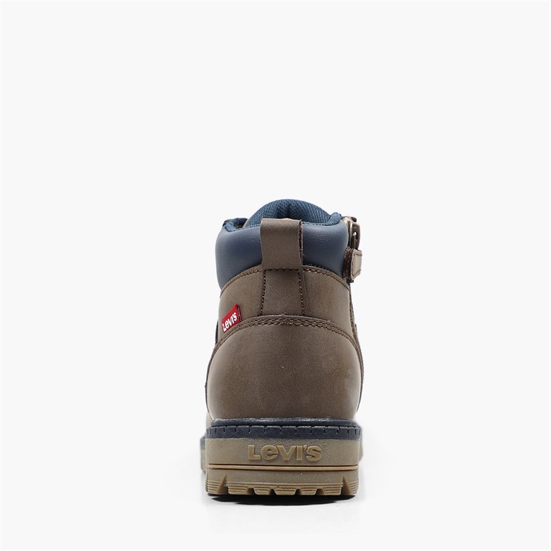 Levi's Kids Jax Plus Boots Brown/Navy 0592