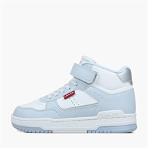 Levi's Kids John SE Mid Trainers White/Blue 0063