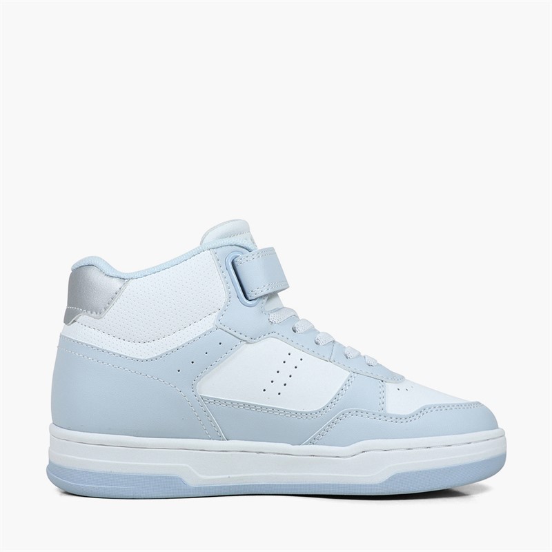 Levi's Kids John SE Mid Trainers White/Blue 0063
