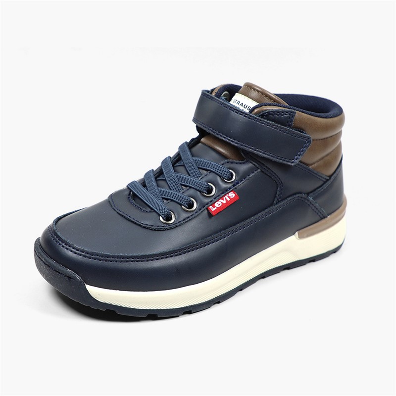 Levi's Boys Ascot Trainers Navy 0040