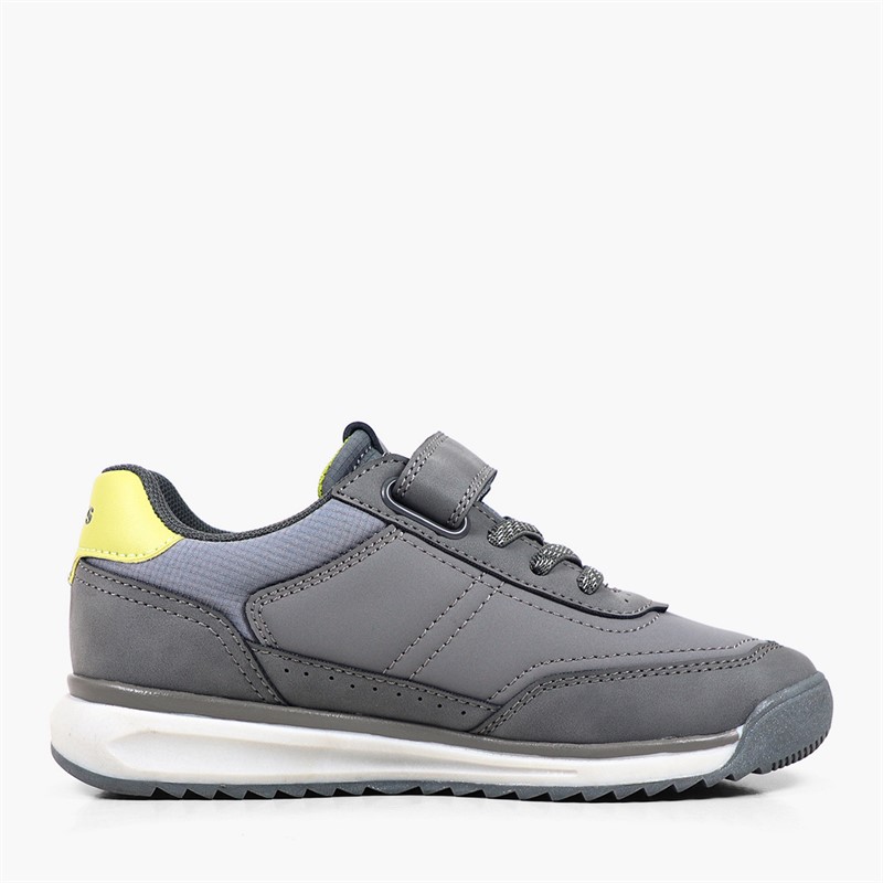 Levi's Boys Clyde NBX Trainers Ch Grey Mustard 2034