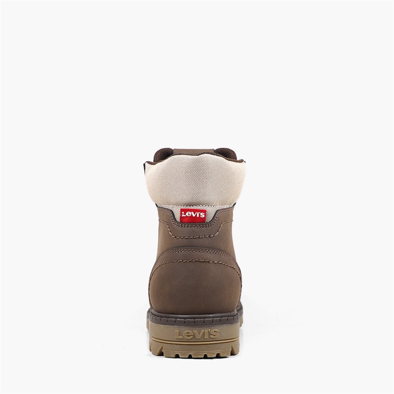 Levi's Junior Forrest Nova Boots Dark Brown 0018