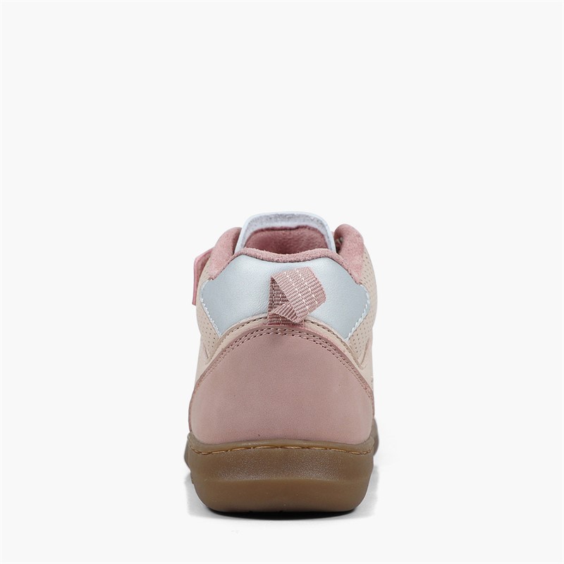 Levi's Girls Terra Mid Trainers Pink Silver 0387
