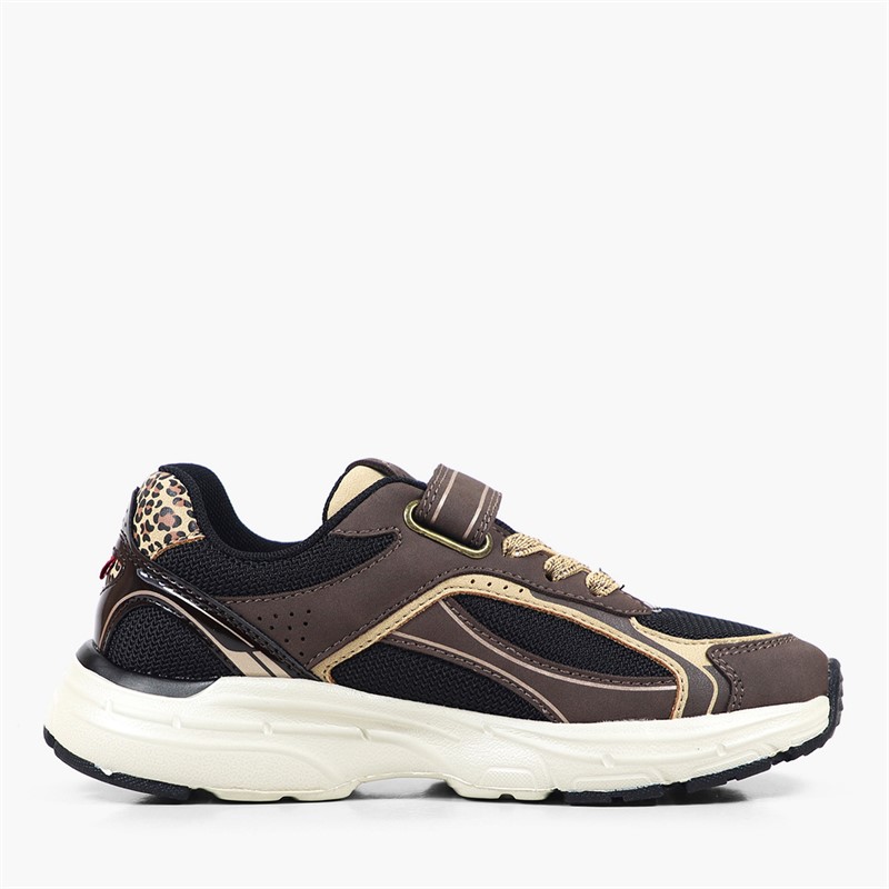 Levi's Kids Curtis NBX Trainers Black/Bronze 2228
