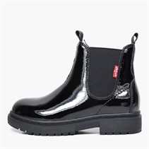 Levi's Kids Oliver Boots Black Shiny 2459